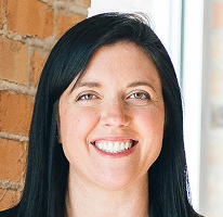 Sophie Hartwell, responsabile del team di assistenza clienti, in ritratto